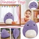 thumbnail image 4 of Almohada de peluche con forma de dinosaurio, muñeco de peluche, 20 cm, 4 of 5
