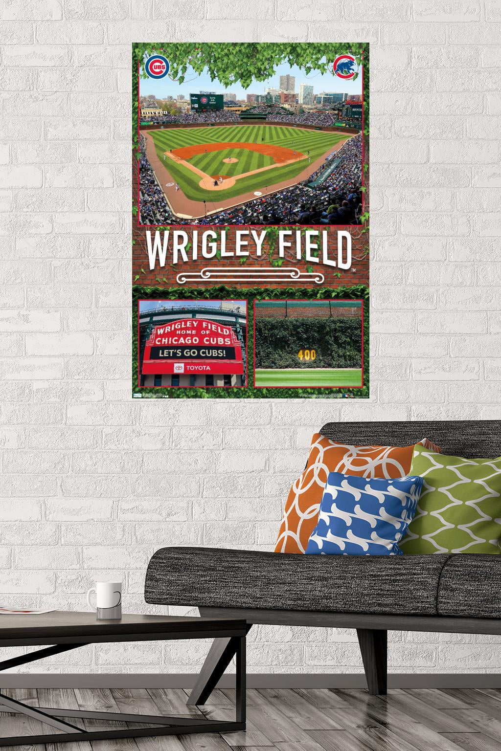 MLB Chicago Cubs - Wrigley Field 19 Wall Poster, 22.375" x 34"