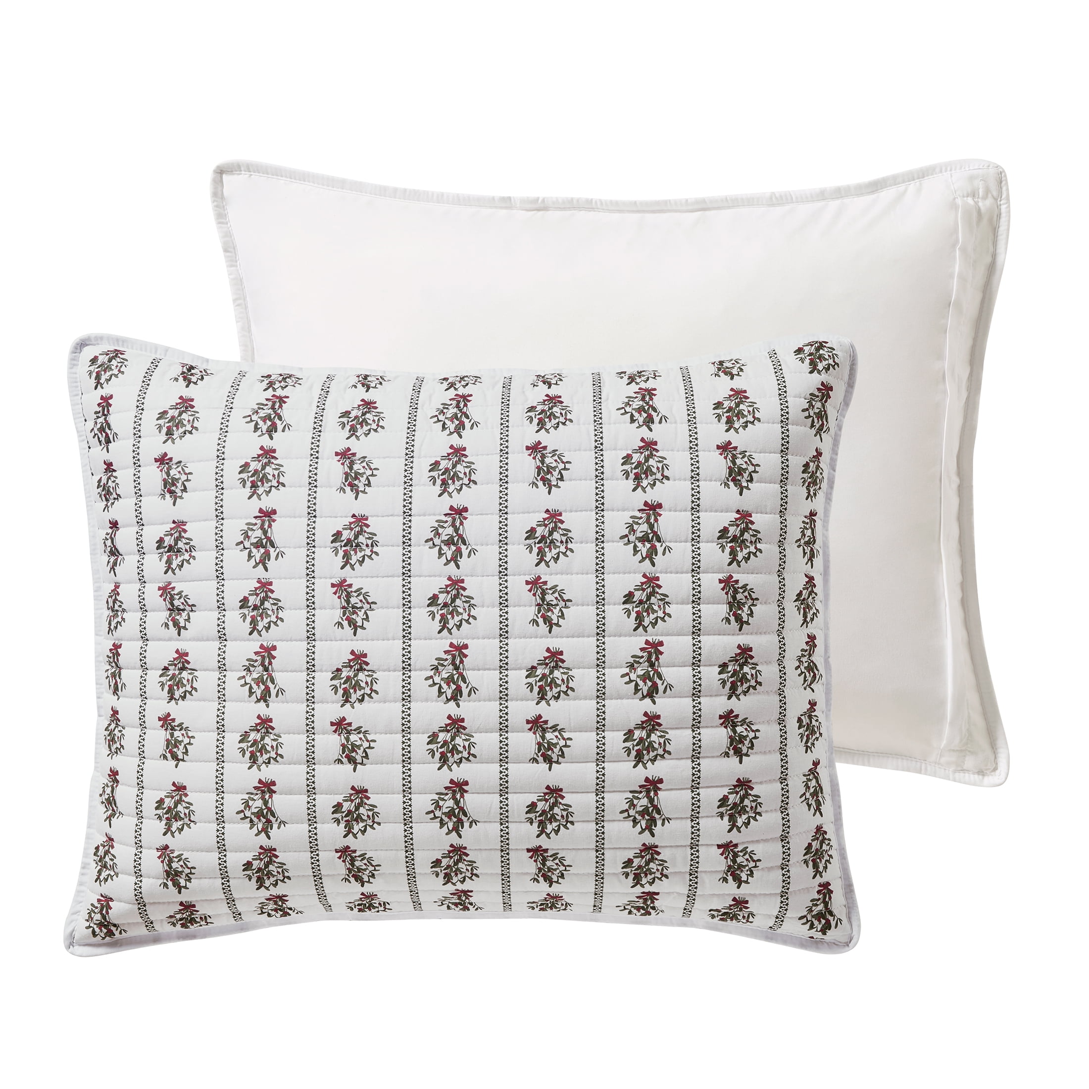 My Texas House Missie 2-Piece Multi Mistletoe Adult Quilt Set, Twin/Twin XL