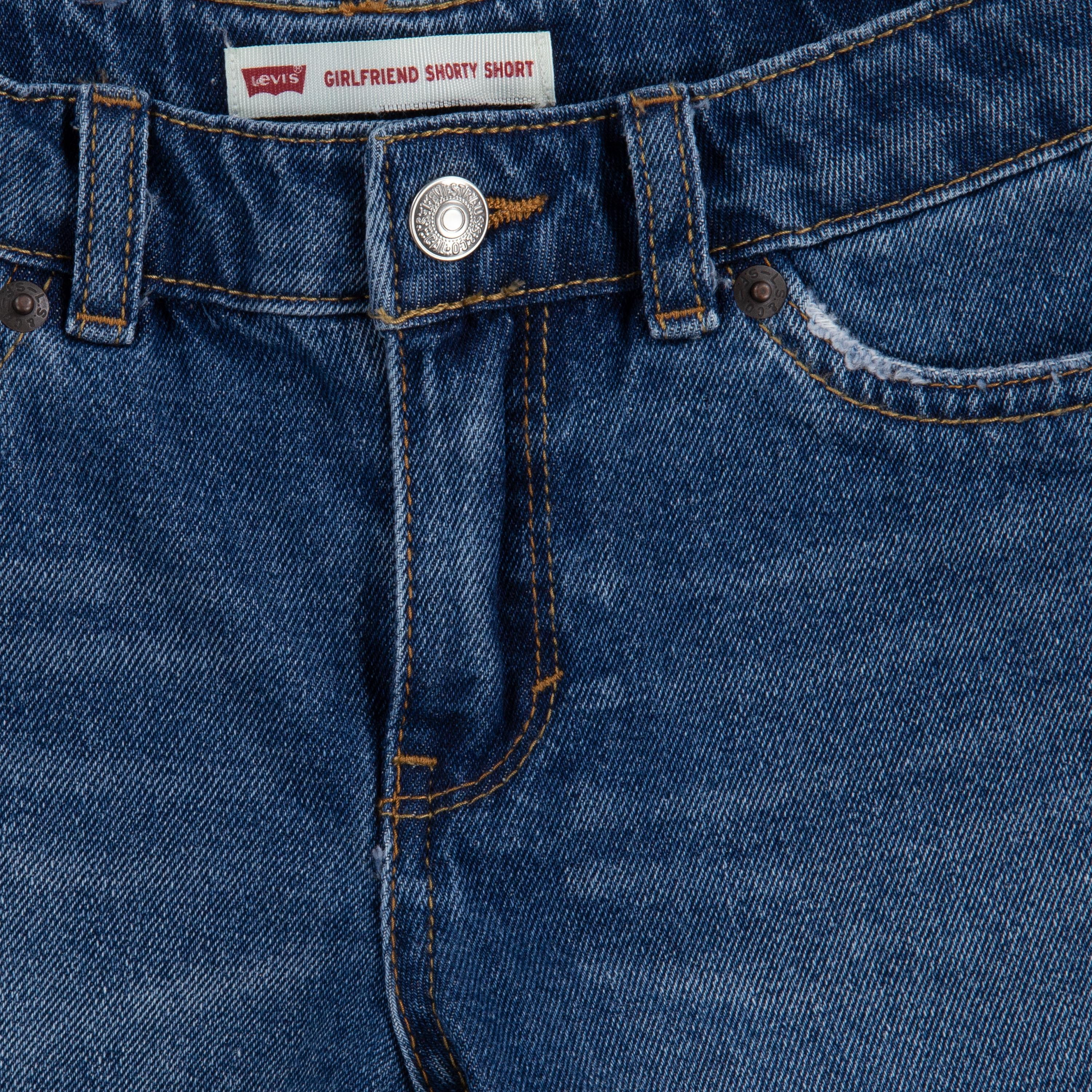 Levi's Girls' Girlfriend Denim Shorty Shorts, Sizes 4-16
