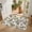 SeaGreen, variant on Half Circular Door Mat 24"x36", Sage Green Christmas Large Absorbent Non Slip Front Entrance Rug, Xmas Botanical Pine Cones Diatomaceous Welcome Mat for Double Door Garage Living Room Entryway