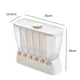 thumbnail image 3 of Contenedor 6 rejillas Contenedor de almacenamiento de granos alimenticios de granos varios 6 divisiones internas, 3 of 9
