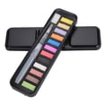 thumbnail image 2 of Watercolor Paints Set, Easy To Carry Solid Watercolor Paint, Creating Cardstock For Newsprint Jobs Creating Lettering And, 2 of 8