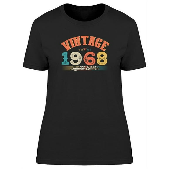 1968 Vintage T-Shirt Women -Image by Shutterstock, Female 3X-Large