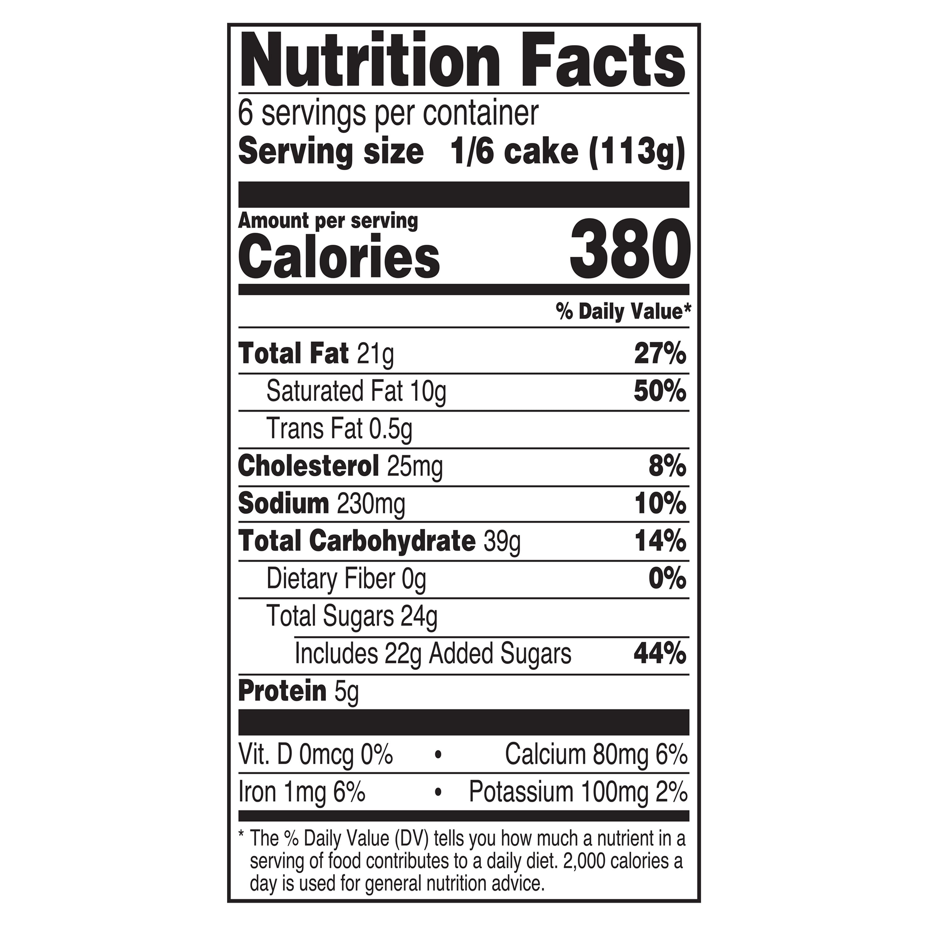 Marketside 6-inch New York Style Cheesecake, 24 oz (Refrigerated)