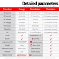 thumbnail image 3 of Multimeters,Tools Perpetual Temperature 4000 Perpetual In Tester Professional Calendar Test 1 Perpetual 4000 Curent In Tools In 1 Resistance Tester Perpetual 4000 Perpetual Resistance Black, 3 of 6