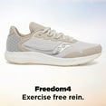 thumbnail image 2 of Saucony Womens Freedom 4 Running Shoe 8 New Natural, 2 of 8