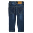 thumbnail image 2 of KIDSCOOL SPACE Baby Little Boys Girls Jeans,Ripped Denim Soft Slim Pants,12-18 Months, 2 of 4