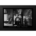 thumbnail image 2 of Consani, Chris 14x10 Black Modern Framed Museum Art Print Titled - Legendary Noir Triptych W Border, 2 of 5