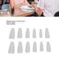 thumbnail image 4 of Short Full Cover  Nails For Kids, 504pcs  Acrylic Clear False Nails Tips Easy To Apply, Durable, Perfect For DIY Nail Art, Weddings,, 4 of 8