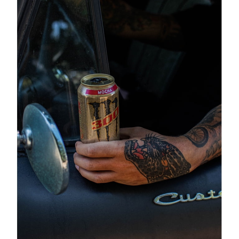 Java Monster, 300 Mocha, Coffee + Energy Drink, 15 fl oz, Single