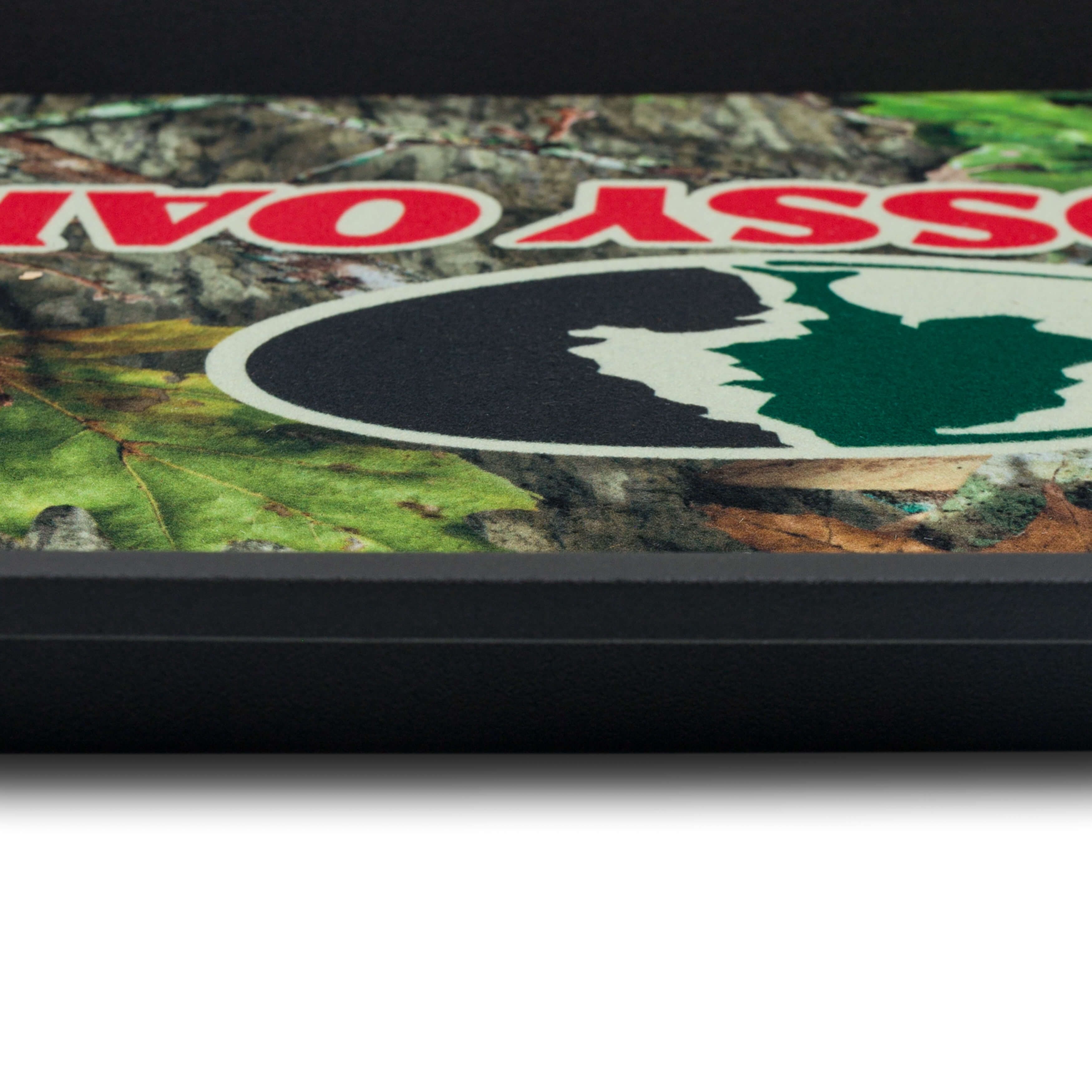 Mossy Oak Obsession Indoor Outdoor Durable All-Weather 2 Piece Boot Tray and Non-Slip Door Mat Combo, Brown, 13.4" x 25.6"