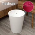 Trash Can With Swingtop Lid 360 Degree Flip 9l Bathroom Kitchen Home