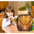 thumbnail image 6 of ALAZA Dragon Head Lunch Box Insulated Lunch Bag Reusable Thermal Cooler Tote School Picnic, 6 of 6