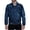 Dark Blue, variant on Baggy Jacket Jerdar Men's Vintage Motorcycle Solid Color Button Pocket Long Sleeved Denim Jacket