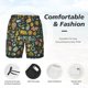 thumbnail image 3 of Fotbe Colorful Hippie Traje de Baño para Hombre – Shorts de Natación de Secado Rápido con Forro y Bolsillos-XX-Large, 3 of 6