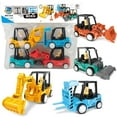 thumbnail image 5 of KYAIGUO Kids Baby Toy Vehicle Set Small Construction Toys Vehicle Truck Die-Cast Engineering Excavator Best Gift for Boys and Girls 3-8 Years Old, 5 of 7