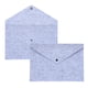 thumbnail image 1 of 2 Piezas de Carpetas de Fieltro, Carpeta de Sobre A4 Bolsa de Almacenamiento de Documentos con Cierre de Botón (Gris Claro), 1 of 7