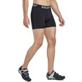 thumbnail image 4 of BALEAF Pantalones cortos de bicicleta acolchados 3D para hombre Ropa interior de ciclismo Ciclismo de montaña Bicicleta MTB Calzoncillos para hombres Negro L, 4 of 5