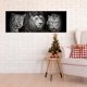 thumbnail image 4 of Cuadros Decorativos 3 piezas 5D DIY completo taladro cuadrado diamante pintura animales punto de cruz Kit (2) Ndcxsfigh Nuevos Originales, 4 of 9
