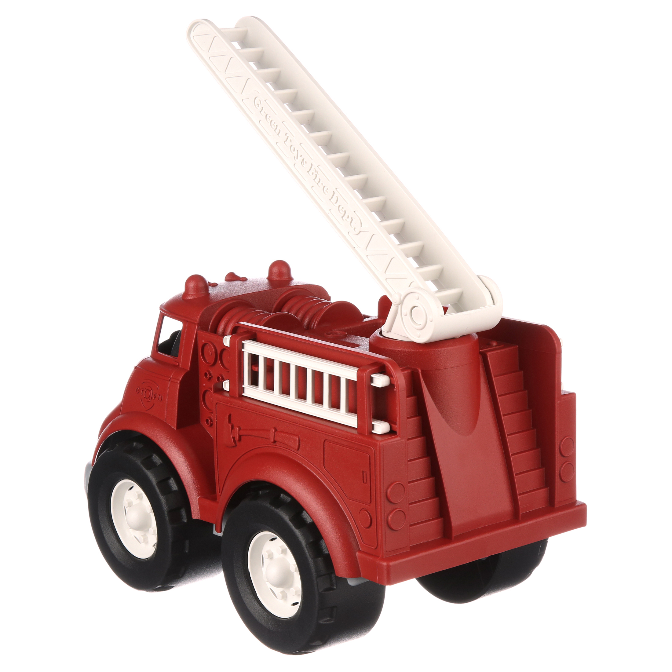 Green Toys Red Fire Truck Play Vehicle, 100% Recycled Plastic - Walmart.com