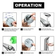 thumbnail image 6 of Automatic Soap Dispenser Touchless 400Ml,Automatic Sensor Soap Dispenser,Dish Soap Dispenser for Kitchen Bathroom Hotel, 6 of 9