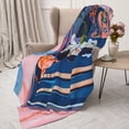 thumbnail image 3 of Hirioo Colorful Sushi Food Art for Flannel Blanket, Cozy and Warm Throw for Bed or Couch ,Perfect for All Seasons-80"x60", 3 of 6