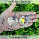 thumbnail image 2 of 2 piezas de corazón para ventana, balcón, cocina, jardín, corazón transparente, cristal de caoba, atrapasueños, lámpara colgante para ventana Sailing Electrónica, 2 of 5