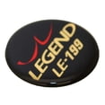 thumbnail image 2 of Legend Bass Boat Steering Wheel Decal | 1 3/8 Inch LE-199 Black Gold, 2 of 2