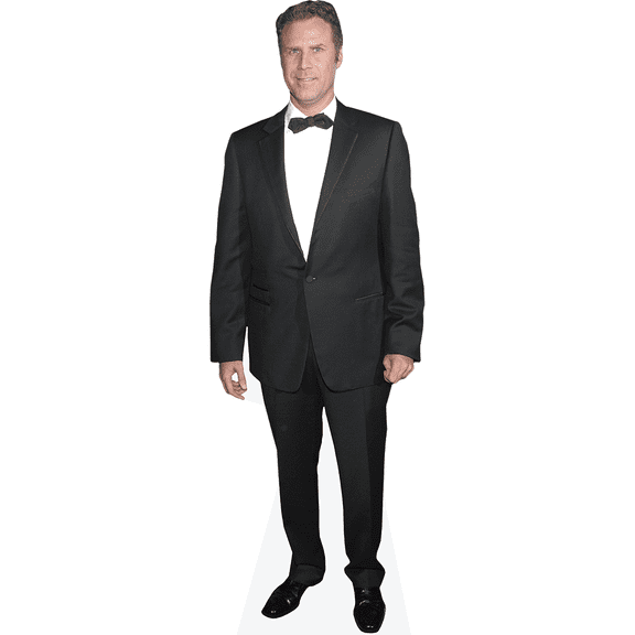 Will Ferrell (Bow Tie) Mini Cardboard Cutout Standee