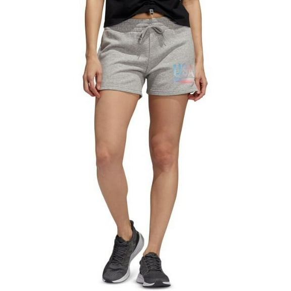 Adidas Women's Multi Sport Shorts, Medium Grey Heather, Medium