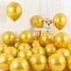 thumbnail image 2 of Juego de globos dorados gruesos de 100 piezas, para decoración de fiesta de cumpleaños Afortunado Sencillez, 2 of 5