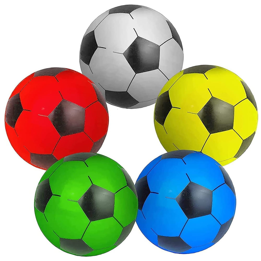 1XInflatable PVC Football Soccer Ball Kids Children Beach Pools Sports Balj$ 