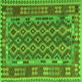 thumbnail image 1 of Ahgly Company Indoor Square Persian Green Traditional Area Rugs, 3' Square, 1 of 1