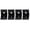 Black, variant on Suodoka 4pcs Aluminum Profile Connector Corner Angle Bracket Connection Joint, Black 2020A, 0.79 inches / 20 mm