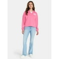 thumbnail image 2 of Bravo Women's Graphic Sweatshirt with Long Sleeves, Sizes XXS-XXL, 2 of 5