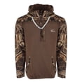 thumbnail image 3 of Drake Men's MST Endurance Soft Shell Hoodie Mossy Oak Shadow Grass Habitat XL, 3 of 4