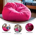 thumbnail image 2 of Oversized Camouflage Kids Bean Bag Chair, 2 of 9