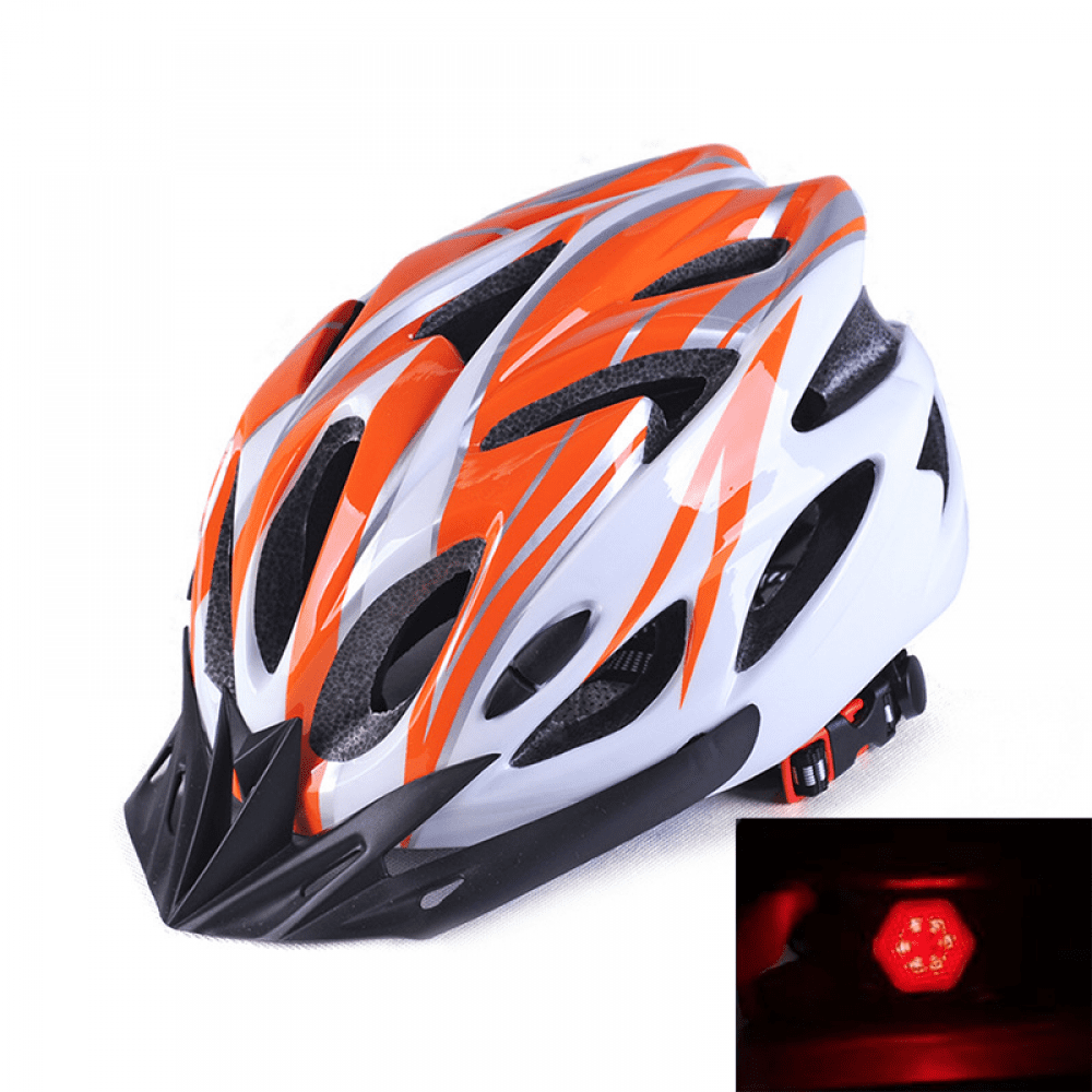 Bike Helmet, Bicycle Helmet with LED Rear Light Bicycle Helmet for Men