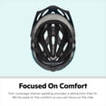 thumbnail image 6 of Schwinn Thrasher Child Bicycle Helmet, Ages 5 - 8, Purple and Blue, 6 of 7