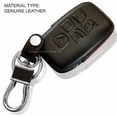 thumbnail image 2 of Dobrev Genuine Leather Cover Keyless Entry Fob Case Skin for Land Rover Range Rover Evoque LR2 LR4 Sport Freelander Discovery Smart Key, 2 of 8