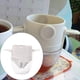 thumbnail image 3 of Cafetera cónica de acero inoxidable para 1-2 tazas, mini soporte para café o té, gotero de café blanco con taza, 3 of 9