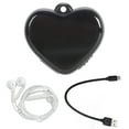 thumbnail image 2 of Grabadore de audio coneuriculares digitales, mini Grabador de Voz en Forma de Collar de Corazón, Dispositivo de Grabación Portátil Con Reducción de Ruido Hd para conferencias,, 2 of 7