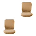 thumbnail image 4 of Guardoinrt Soft and Breathable Swivel Chair Cover Seating Experience Brown Backrest + Cushion Cover 2Set, 4 of 6