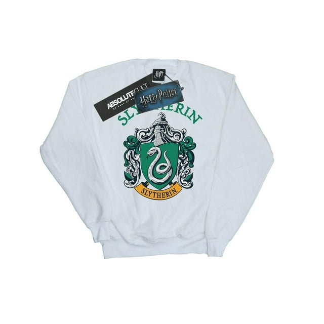 Harry Potter Sweat-Shirt Fille avec Blason Serpentard