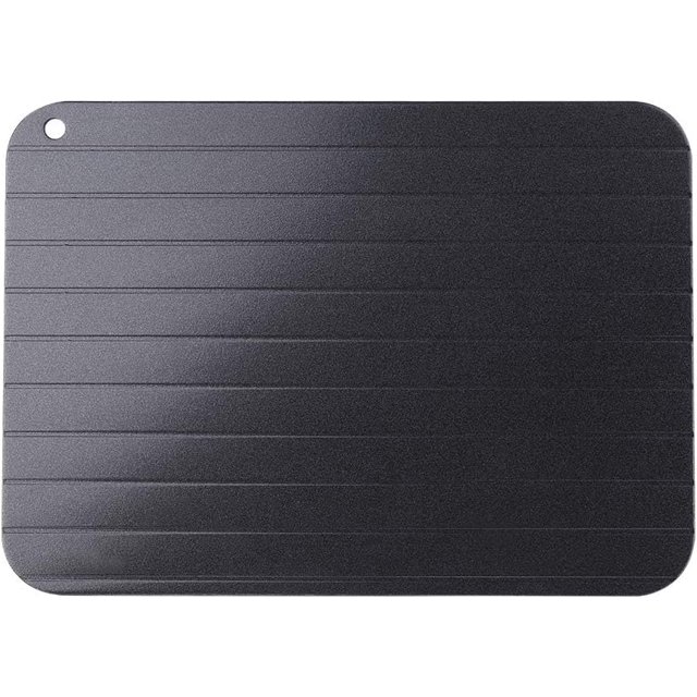 Bandeja de Descongelación Rápida Metal Aluminio Bandeja de Descongelación Segura Placa Hogar Cocina Gadget