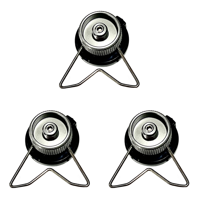 Adaptador Butano Con Soporte Estufa Gas Aleación Aluminio Accesorios para Acampar