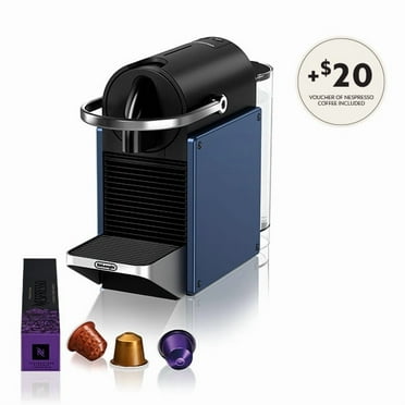 Nespresso Pixie Espresso Machine by De’Longhi, Dark Blue