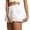 A-White191, variant on SONXAHE Women's Letter Print Athletic Skort Drawstring Closure Inner Shorts Sport Activewear