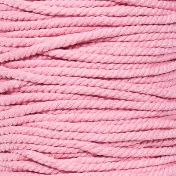 Super Soft 3 Strand Twisted Cotton Rope - Multiple Colors to Choose from in Various Diameters and Lengths